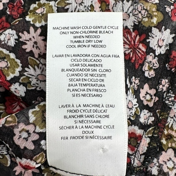 KUT from the Kloth Women’s Floral Button Down Blouse Size Small - Picture 9 of 9